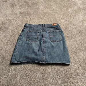 TOMMY HILFIGER STONE WASHED DENIM SKIRT